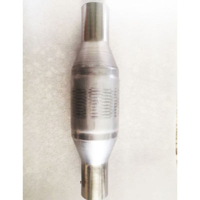 Universal SS409 Euro1 type catalytic converter with ceramic honeycomb or metal core for exhaust