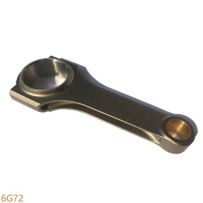 Auto racing crankshaft and connecting rods performance tuning 6g72 v6 engine japanese crankshaft connecting rod for Mitsubishi 3000GT VR4 GTO parts